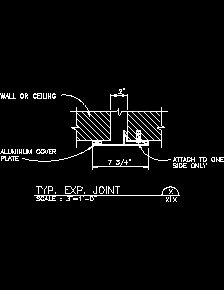 expansion joint pdf interior dwg